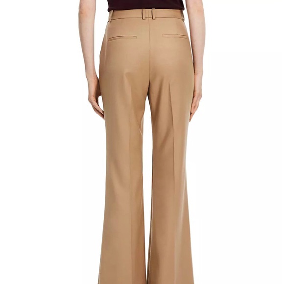 Theory High Waisted Demitria Wool Pants - Picture 4 of 13